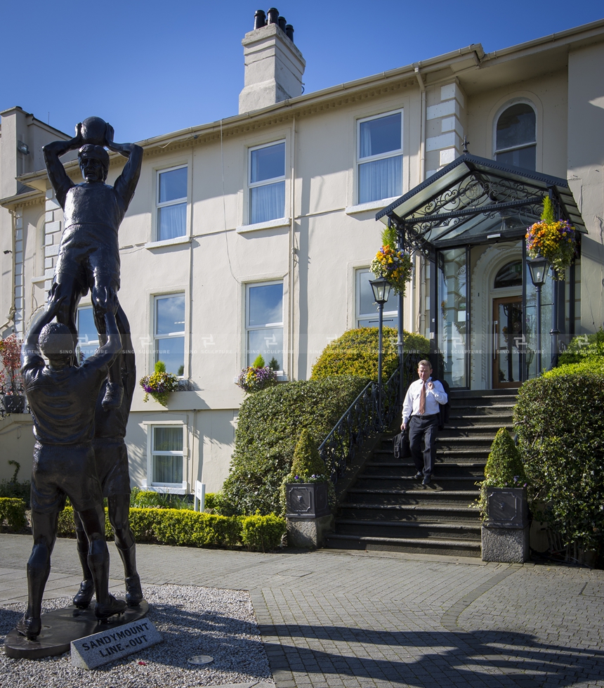 custom-bronze-sculpture-casted-bronze-sculpture-Silicon-bronze-conemporary-art-sculpture-Rugby statue-persons-American football-Ireland SANDYMOUNT-HOTEL-sculpture.jpg