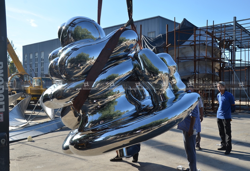 Stainless-steel-sculpture-done-for-known-artist-sculptor-installation-at-factory.jpg