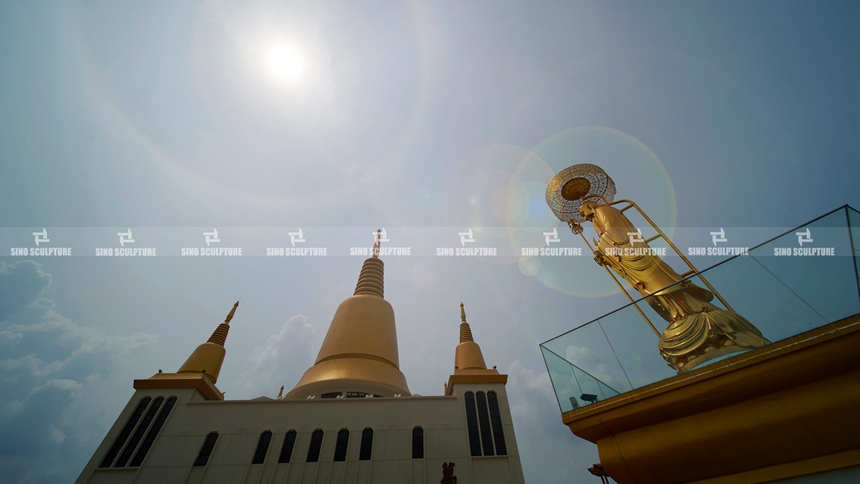 After installed at Kong Meng San Phor Kark See Monastery Singapore 