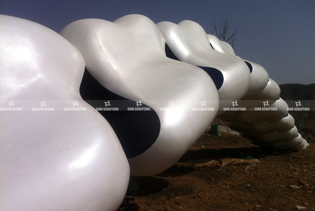 Site installation of the Earth Backbone in Qingdao, Expo Yard. .jpg