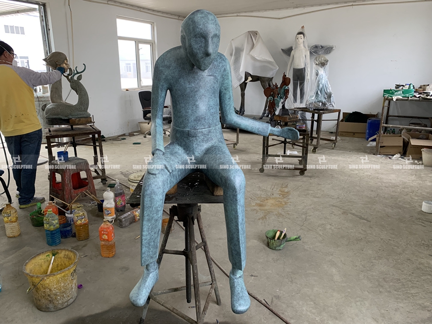 Bronze-Figure-Sculpture-Surface-Treatment