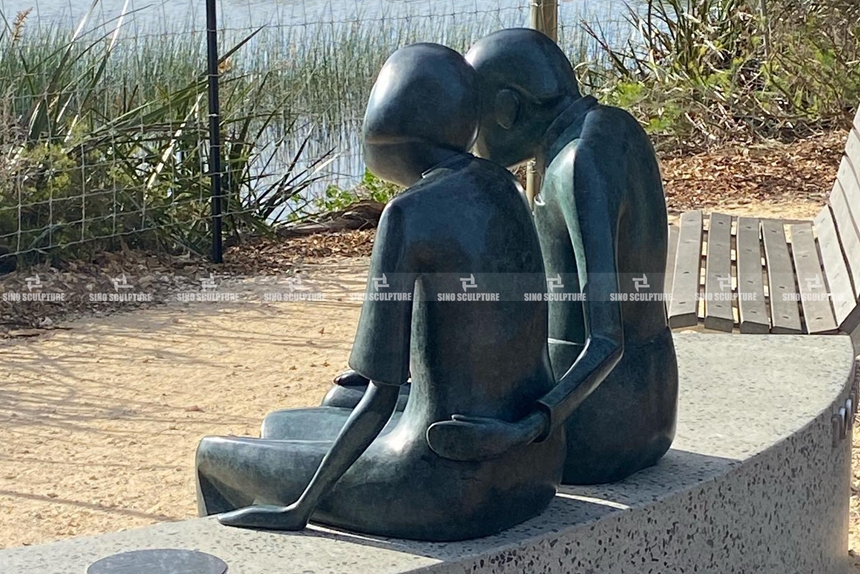 Bronze-Figure-Sculpture-Site-Instalaltion-In-Australia